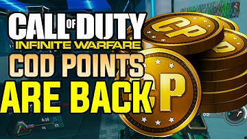 COD POINTS ARE BACK!!!!!!1111111