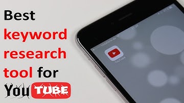 Best keyword research tool for YouTube - 9 tech tips