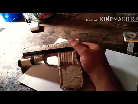 Prop Glock P18C Cardboard!