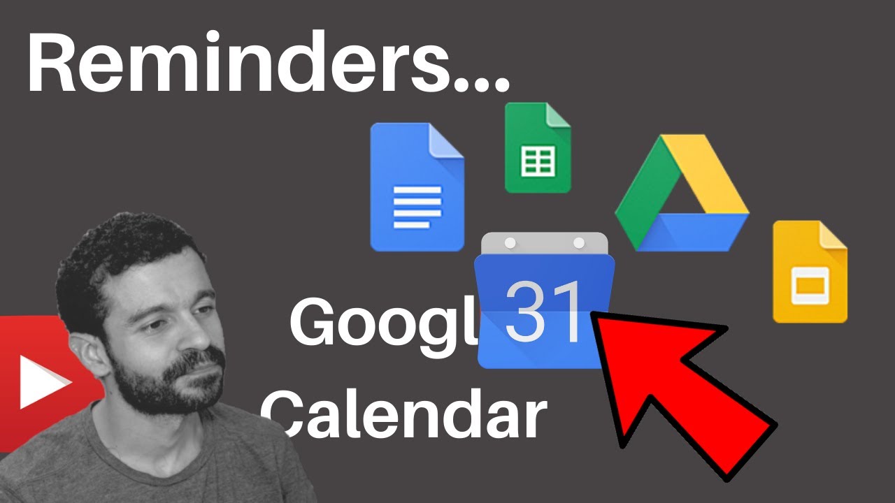 How to set up notifications on Google calendar YouTube