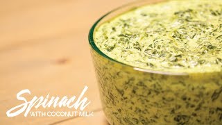 Chagi Spinach With Coconut Milk Lai Hågun Suni