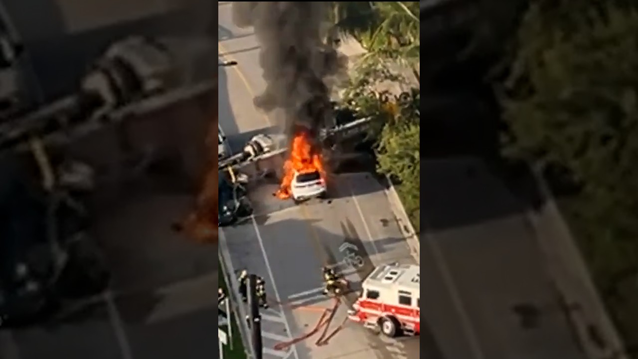 Four people injured after crane collapse in Miami