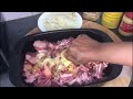 Recette facile  raliser  viande de chvre cuit au four  ntaba 