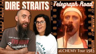 Dire Straits - Telegraph Road Live Reaction With My Wife
