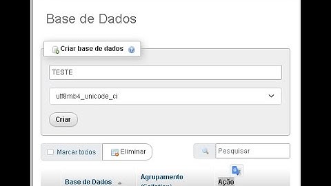 Uma dica rápida sobre MYSQL banco de dados CHARACTER SET e o COLLATE