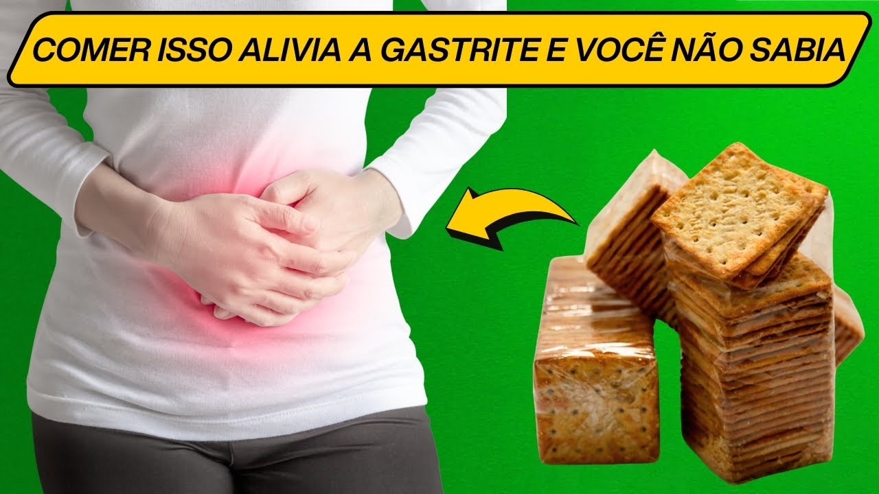 Os 10 melhores alimentos para quem tem gastrite! (PARE DE SOFRER ...