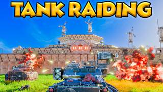 We Made Tanks Raid Bases in Rust… It Was Chaos