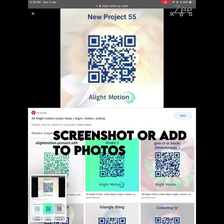 Cara Import Preset dan QR Code di Alight Motion XML/Ketidakcocokan Akun Terpecahkan di iOS Apple #2021