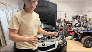 2010 Acura TSX transmission fluid and filter change