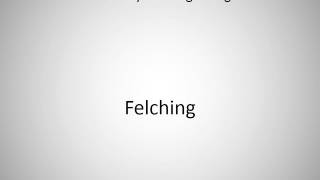 How to say Felching in English?