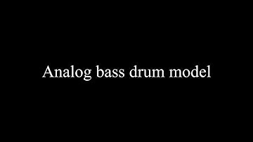 Plaits - Analog bass drum model