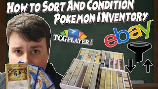 How to Sort and Condition Your Pokemon Cards