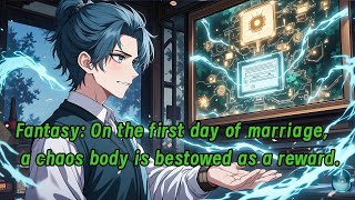 Fantasy: On the first day of marriage, a chaos body is bestowed as a reward.
