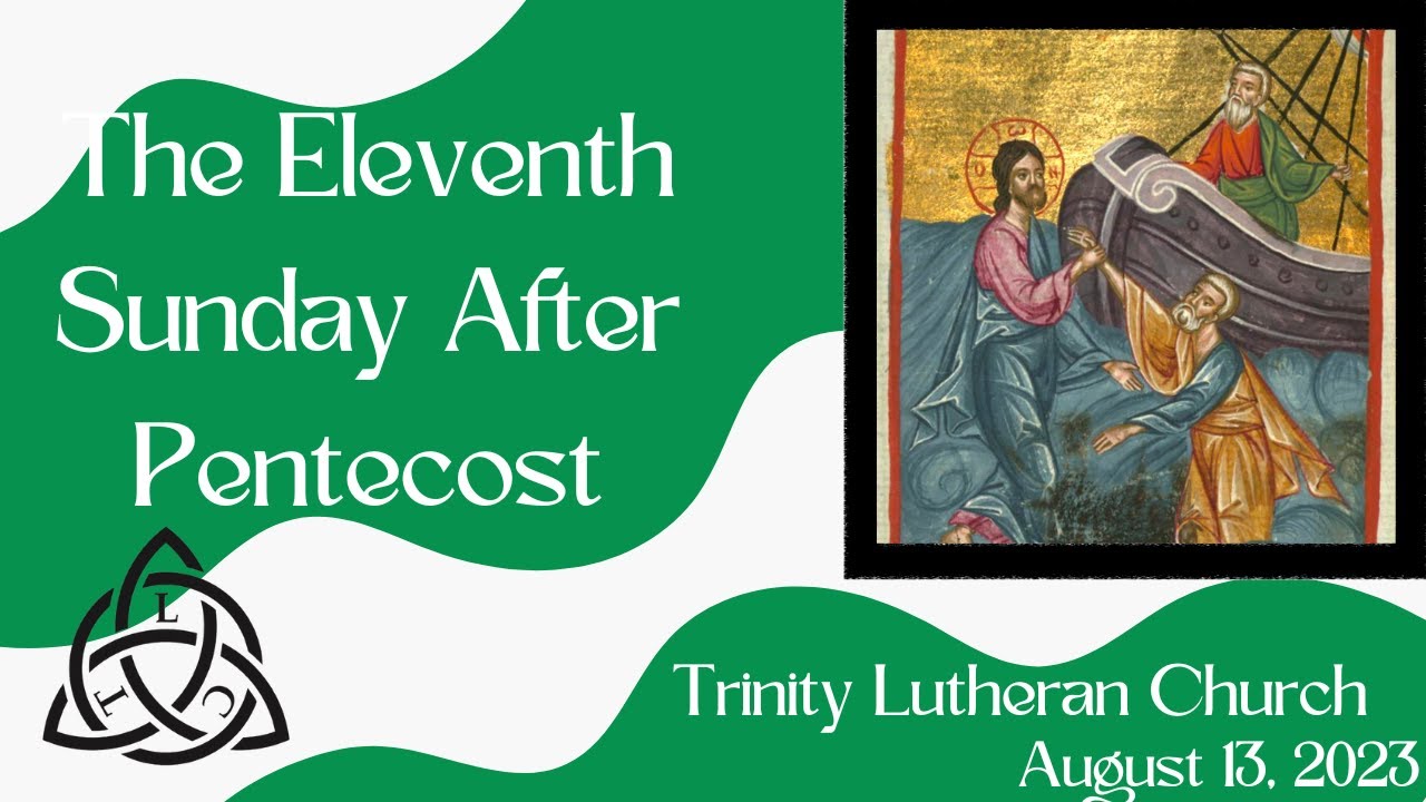 Trinity Lutheran Church, Dover, NJ 8/13/23 Worship Service YouTube