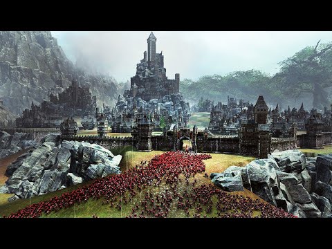 Видео: Битва за Мидденхейм! Империя VS Орки - Total War: Warhammer 2