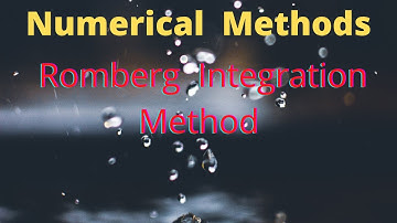 ROMBERG INTEGRATION METHOD OF NUMERICAL INTEGRATION with easy explained examples |Numerical Methods
