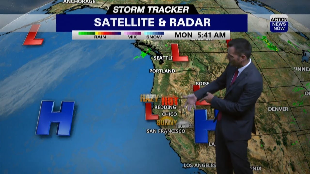 Storm Tracker Forecast: Bright & toasty Monday, with dangerous heat ...