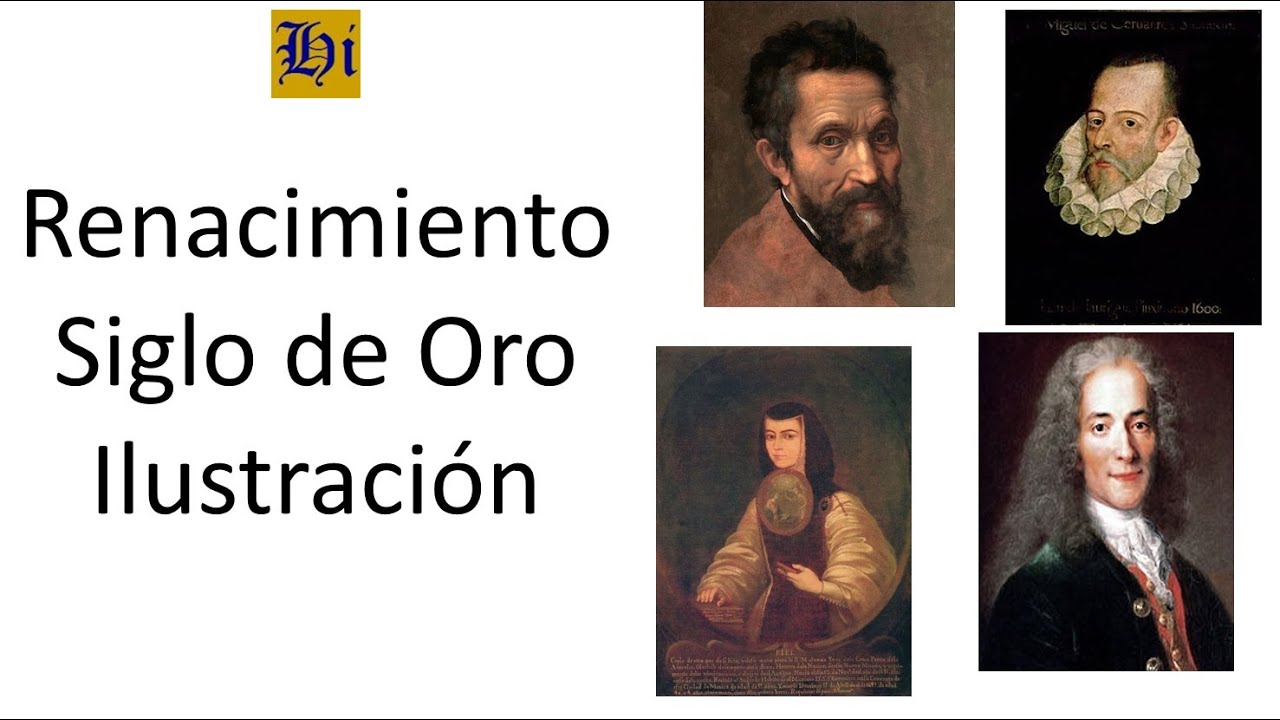 Diferencias entre los conceptos Renacimiento, Siglo de Oro e