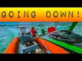 🚤🌴 RESCUE HAULOVER INLET BOATING EMERGENCY Boat Sinking | Coast Guard 4K