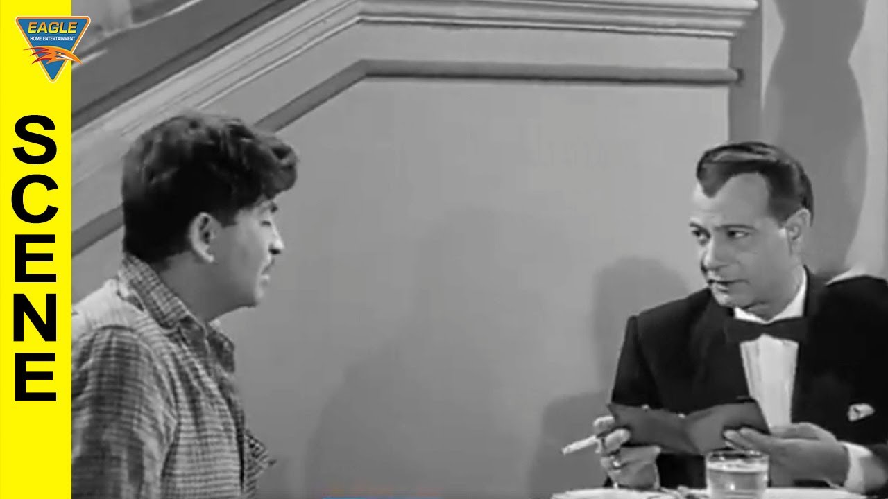 आपका यह बटुआ गिर गया था मैंने आपको बहुत सी आवाजे दी | ANARI Movie | Raj Kapoor, Motilal |