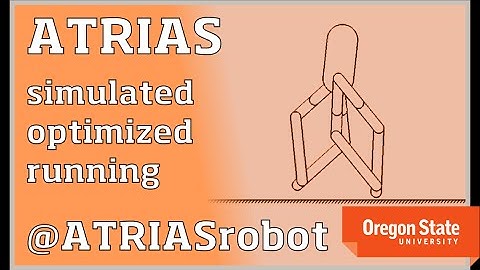 ATRIAS Robot: Simulator - Optimized 2D Running