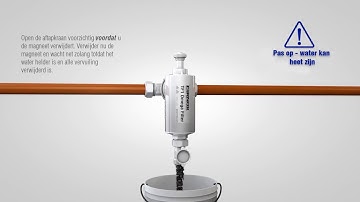 Fernox TF1 Omega Filter – how to…Hoe werkt het…