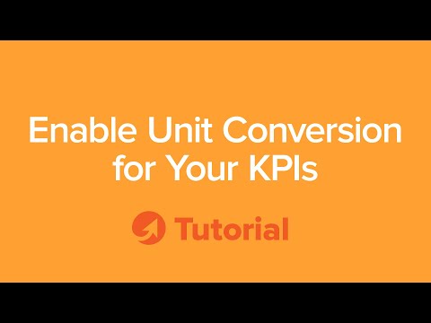 TeamGuru Tutorial: Enable Unit Conversion for your KPIs