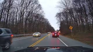 Commercial van tries to cut me off and get into my lane!