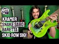 Kramer Snake Sabo Baretta - Recreating The Skid Row Guitarists Iconic Axe! - Review & Demo!