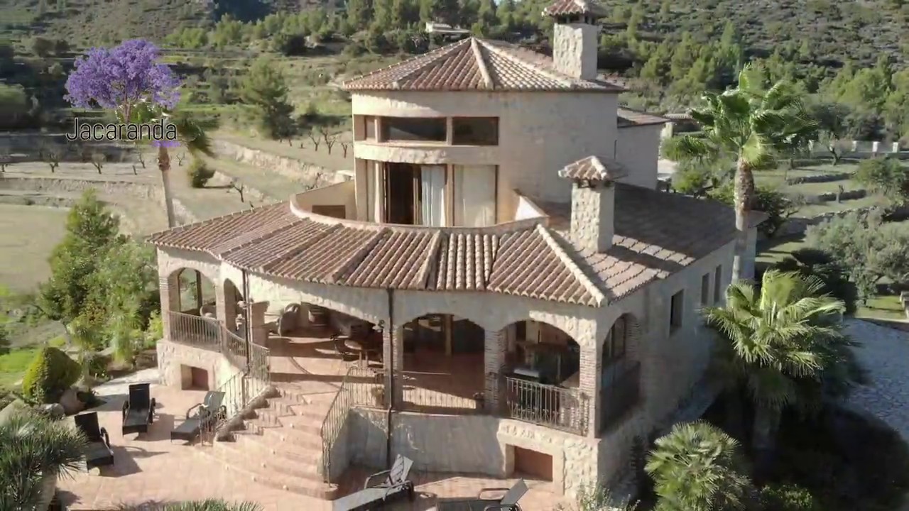 Luxury finca for sale Jalon valley YouTube