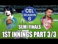 CCL6 - Karnataka Bulldozers VS Bengal Tigers || 1st Innings Part 3/3