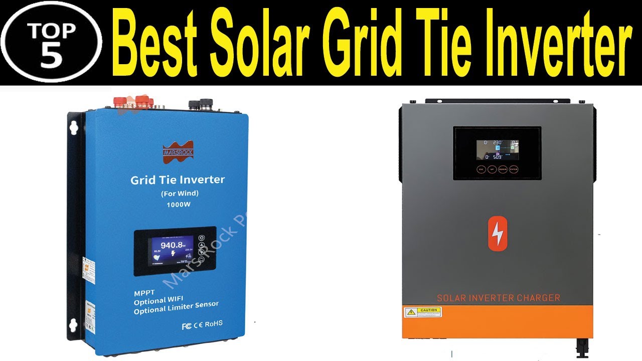 TOP 5 BEST Solar Grid Tie Inverter Review 2023 