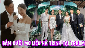 Tiệc cưới tại TP.HCM của Liêu Hà Trinh &  ông xã: Không gian hôn lễ đẹp như cổ tích