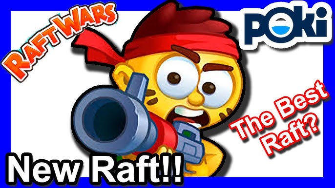 Poki Games ✓ Raft Wars Multiplayer ⚠️ Lvl 5 vs 13 [4k Gameplay] 