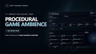 Procedural Game Ambience in JavaScript | Ambient Field Builder screenshot 5