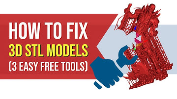 HOW TO FIX STL FILES FOR 3D PRINTING (3 EASY FREE TOOLS)