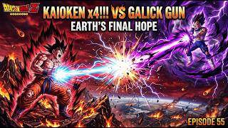 DRAGON BALL Z Episode 55 | Goku's Kaioken x4 vs Vegeta's Galick Gun – The Ultimate Clash