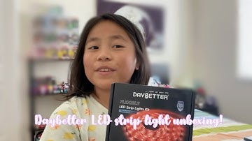 DAYBETTER LED STRIP LIGHTS | UNBOXING | itsmegaby!