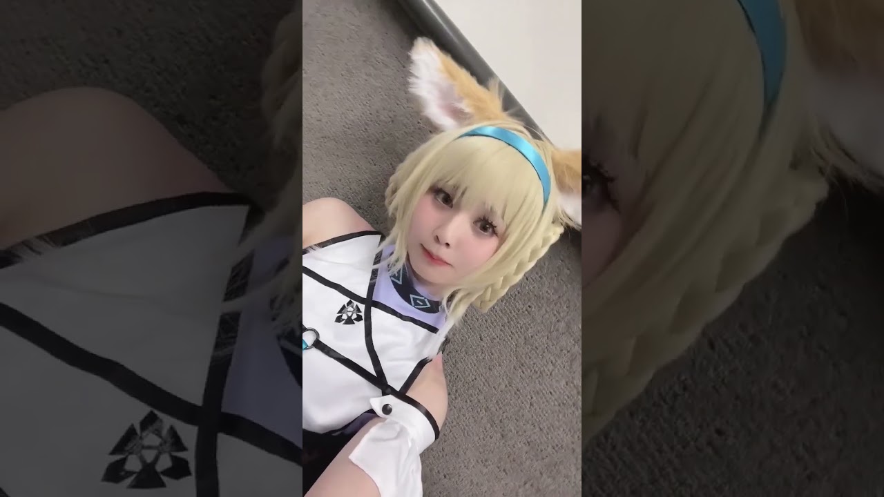 アークナイツのスズランちゃんコスプレ！✨