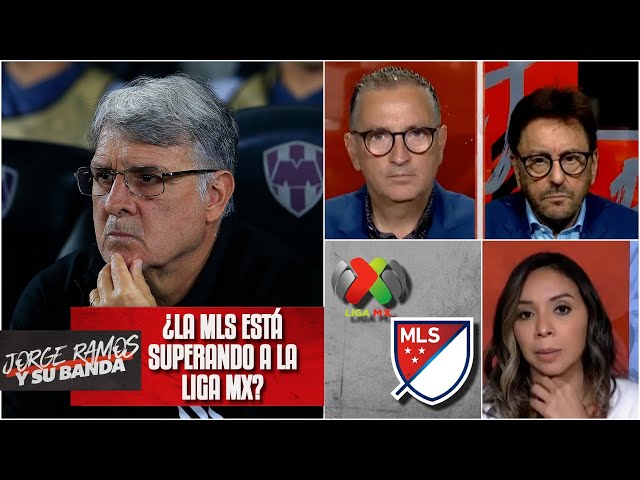 TATA reconoció: COLUMBUS CREW mejor equipo. MLS muestra poder vs LIGA MX | Jorge Ramos y su Banda