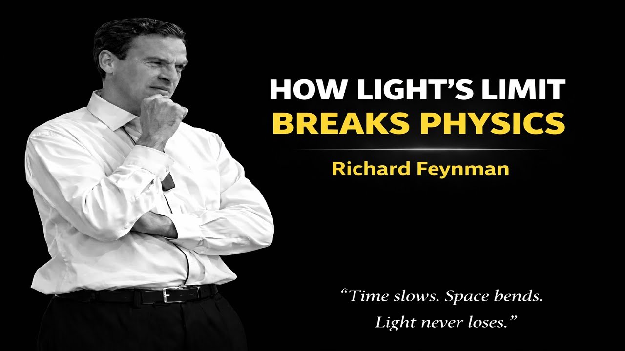 How Light’s LIMIT Breaks Physics — Feynman’s Explanation Will COLLAPSE Your Mind