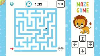 MAZE GAME level 6 // FRIVGAMES