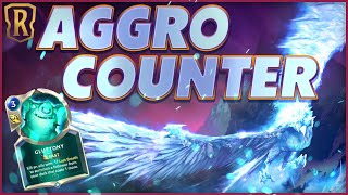How to Counter AGGRO - Best Control Deck in LOR ( Gluttony + Anivia ) | Legends of Runeterra