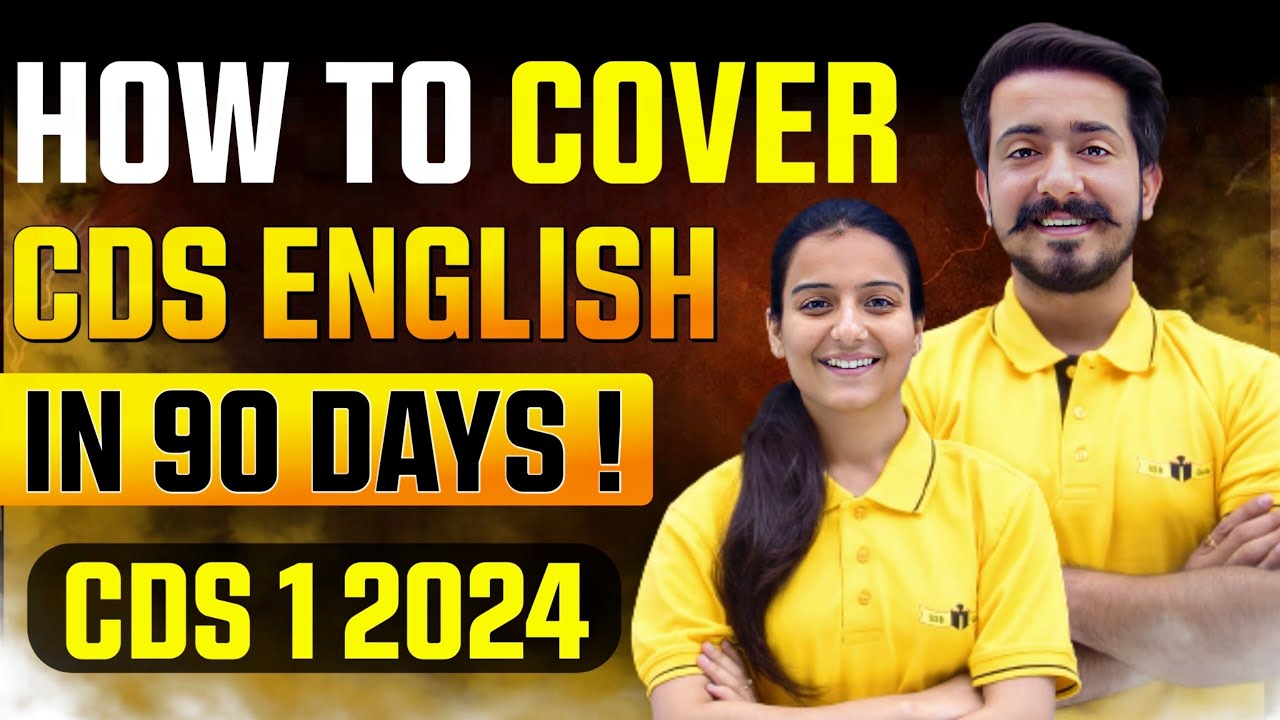 Golden Strategy to clear CDS English in last 90 Days !! - YouTube