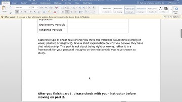 Regression Project Instructions