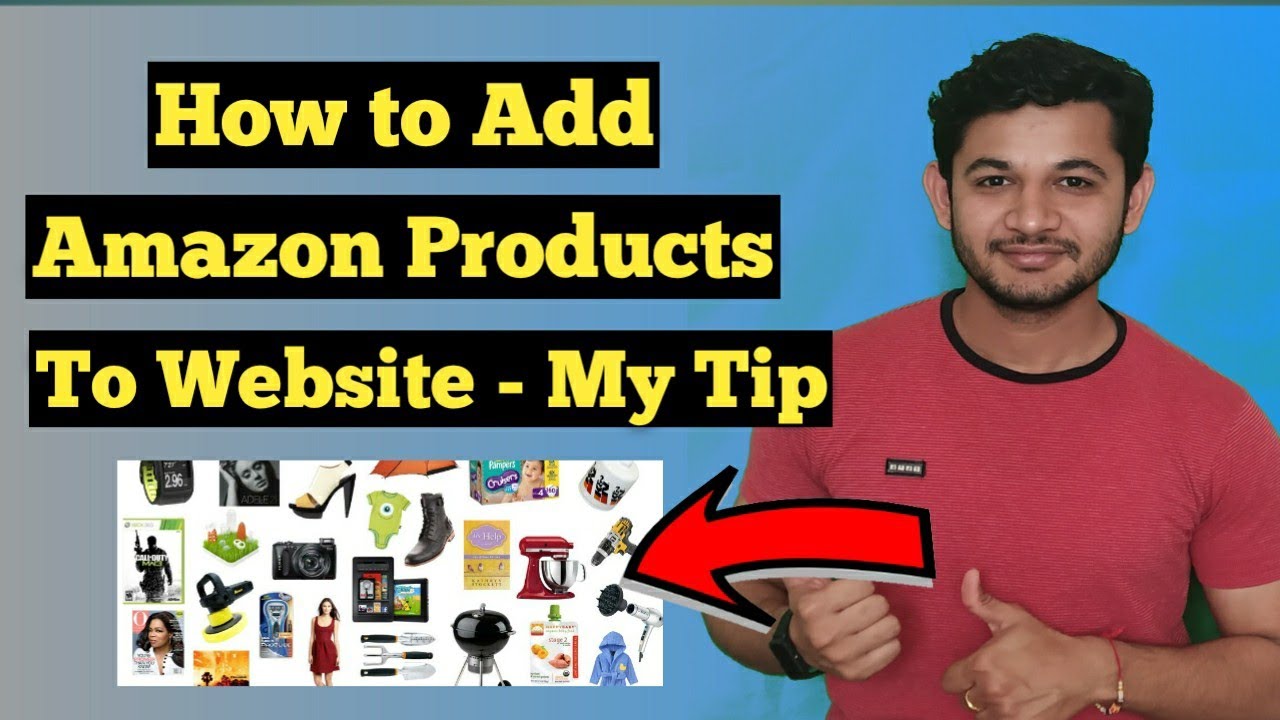How to Add Amazon Affiliate Products in Blog Post? - YouTube