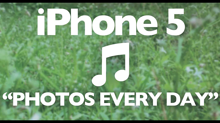 iPhone 5 - "Photos Every Day" (Piano TV Ad Music)