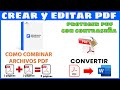 El Mejor Programa para Poner Contraseña a PDF, Crear, Editar, Combinar y Convertir PDF a Excel, Word