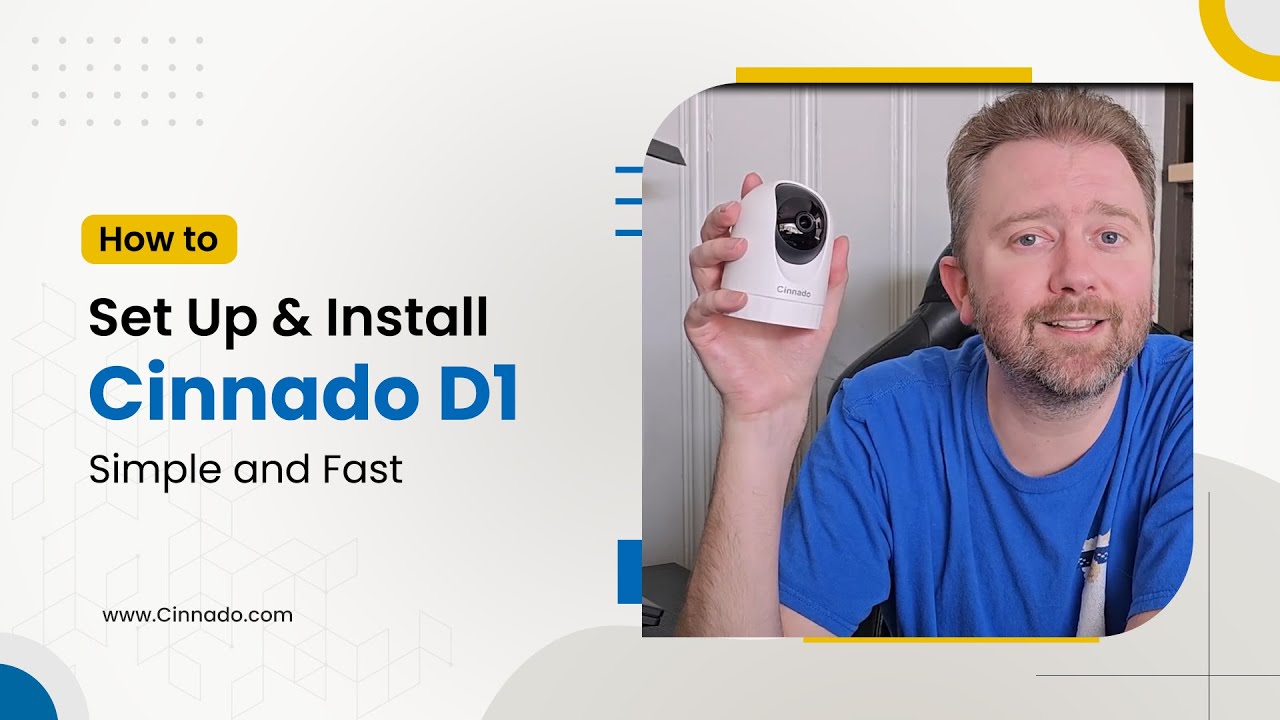 How To Set Up Install Cinnado D1 2k Home Security Camera YouTube How To Set Up Install Cinnado D1 2k Home Security Camera YouTube