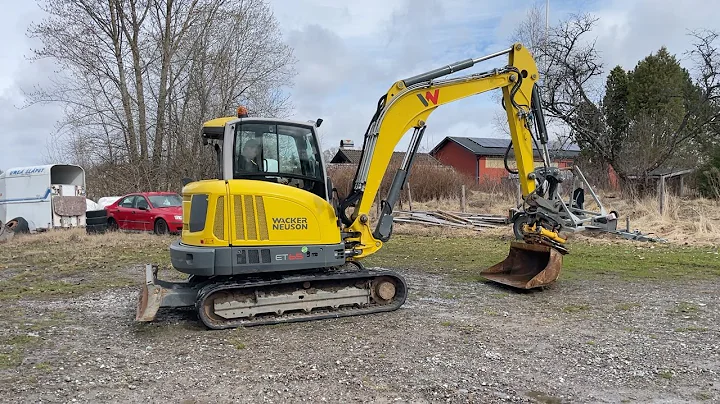 Köp Grävmaskin Wacker Neuson ET65 på Klaravik